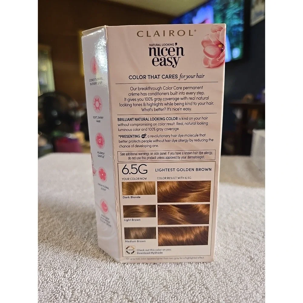 Nice N Easy,‎ Lt Golden Brown 6.5G, 1 Count